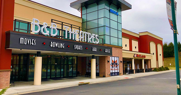 B&B Theatres Blacksburg 11 - 1614 S. Main Street, Blacksburg, VA 24060