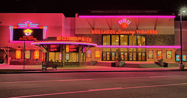 Dos Lagos 15 Theatres - 2710 Lakeshore Drive, Corona, CA 92883