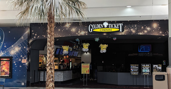 Golden Ticket Cinemas Meridian 9 - 1680 Bonita Lakes Circle, Meridian, MS 39301