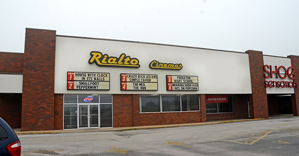 VIP Rialto Cinemas - 1405 E. Jackson St., Macomb, IL 61455